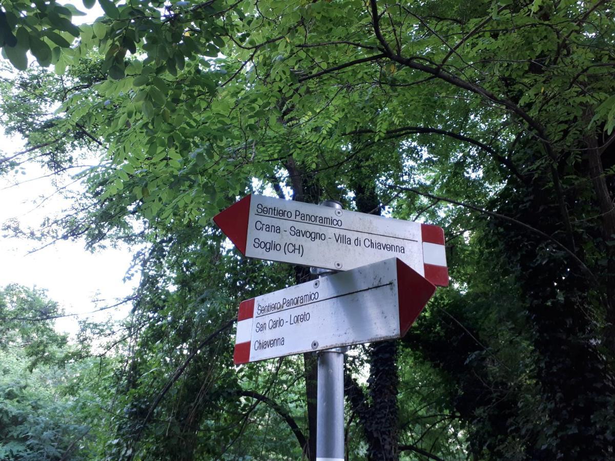 Il Borghetto Lejlighed Chiavenna Eksteriør billede